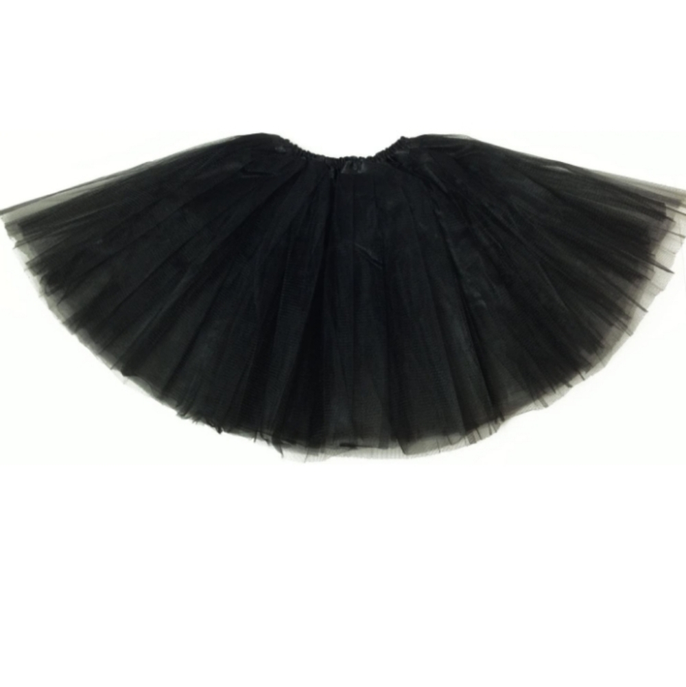 Child's Black Tutu Size S/M - Picture 2 of 4